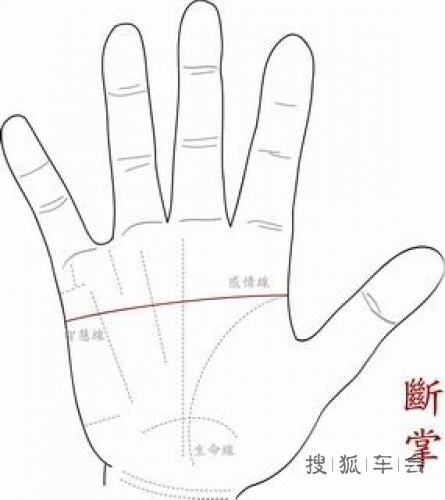 手相--<em>断掌</em>纹(俗称:通纹手)_媚眼看车_汽车论坛