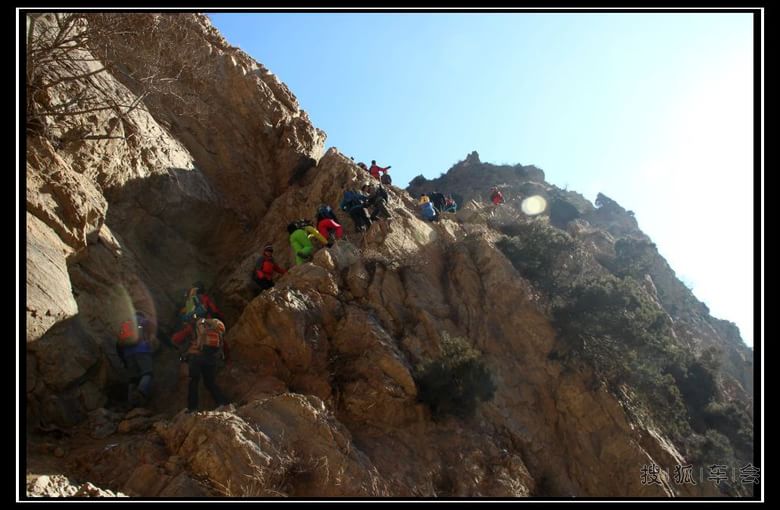 (年终的记忆)攀陡壁 看冰瀑_自驾游_搜狐车友会