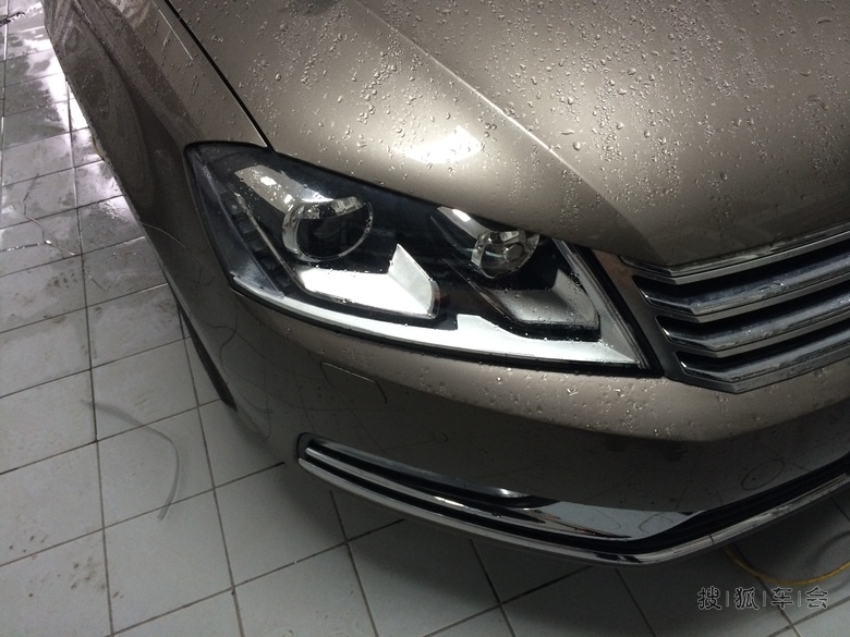 迈腾新车贴膜~~没见过贴车膜好伙伴们快点来