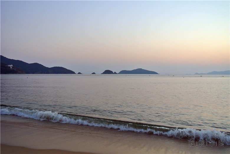 香港第一站--浅水湾海滩一瞥