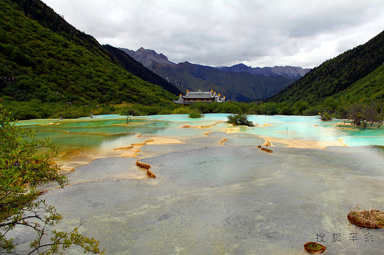 [苏车杂谈0128]天上瑶池人间黄龙 钙华彩池震撼