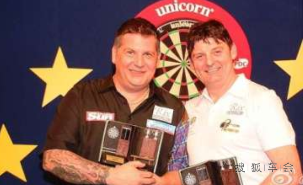 盖瑞安德森获得德国飞镖锦标赛冠军