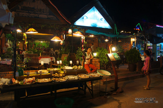 【越南】安静又惬意的美奈海边夜市