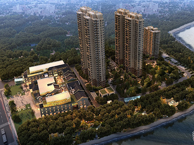 金色港湾双湖泊岸