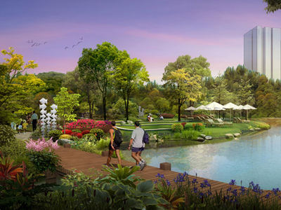 联发瞰青湖光天地