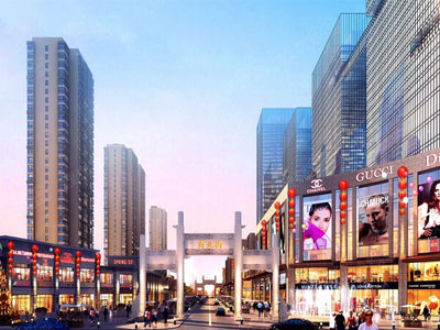 天山世界之门风情商街