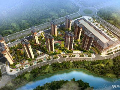 舞阳坝热销山水大盘 改善型住宅典范