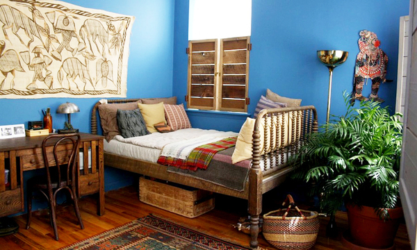浓浓故事感的北非风格两居室