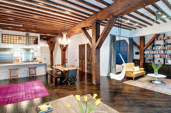 纽约复古华丽阁楼