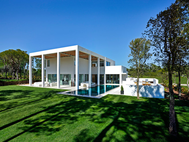 葡萄牙白色浪漫别墅