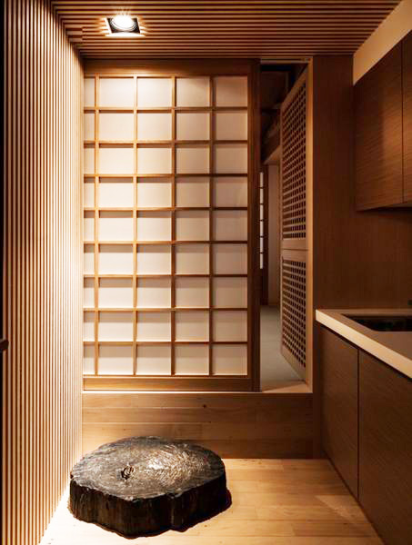 日式全木装饰住宅装修效果图