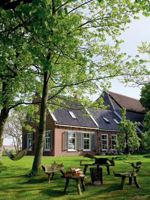 荷兰乡村田园风格怀旧农舍装修效果图