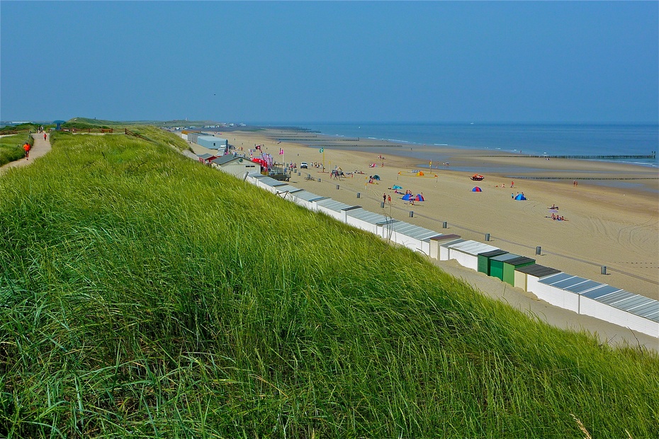 荷兰泽兰地区绿色长堤zeeland