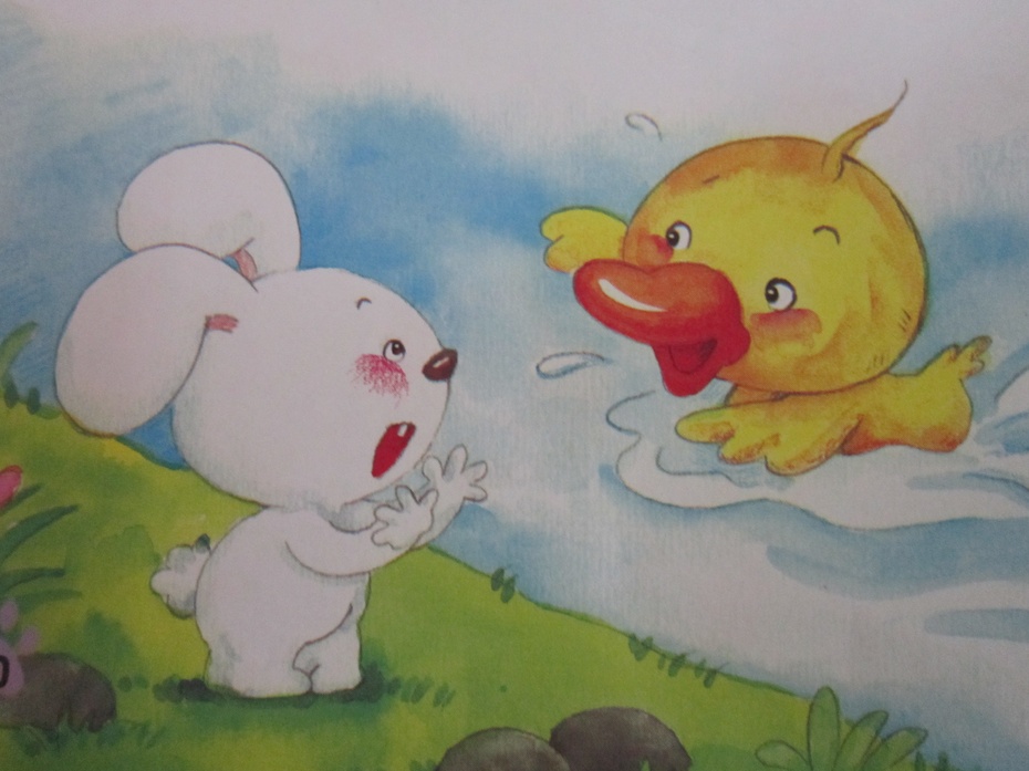 故事:小鸭子找朋友