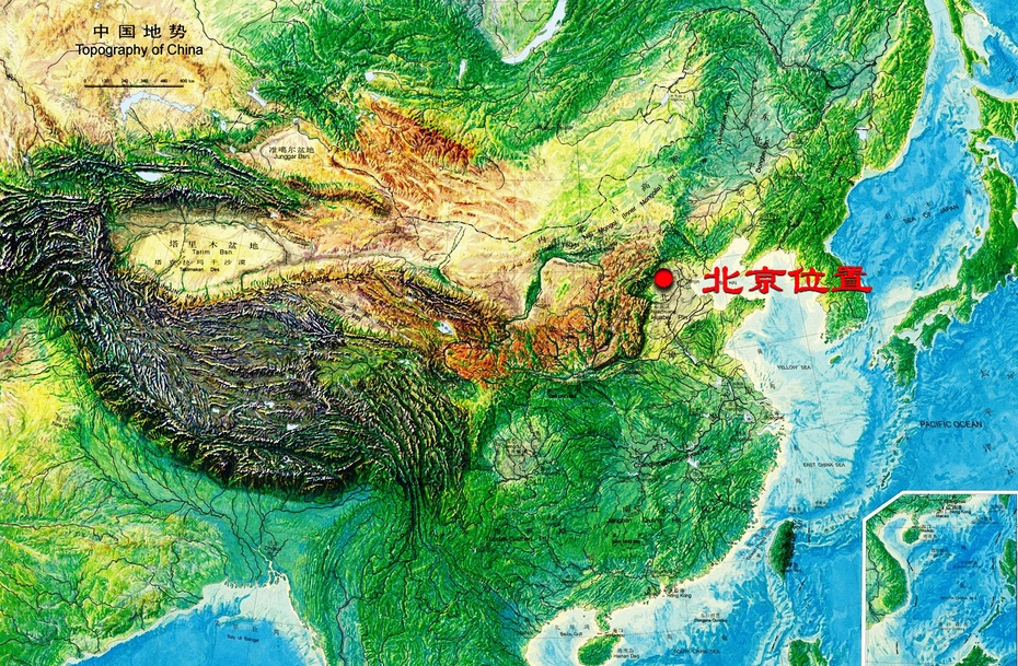北京周围的山脉图图片