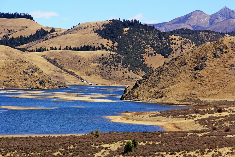 木里明珠寸冬海子,遗落深山的蓝宝石