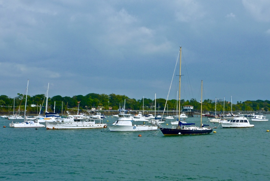 巴拿马运河河畔码头panamacanal