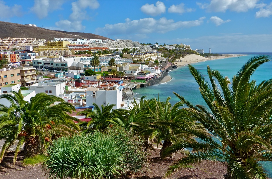 富埃特文图拉岛与海相约渔村fuerteventura