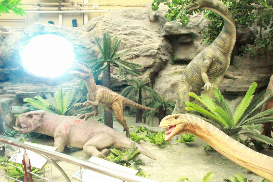 2015乐游北京第一站北京自然博物馆之恐龙公园