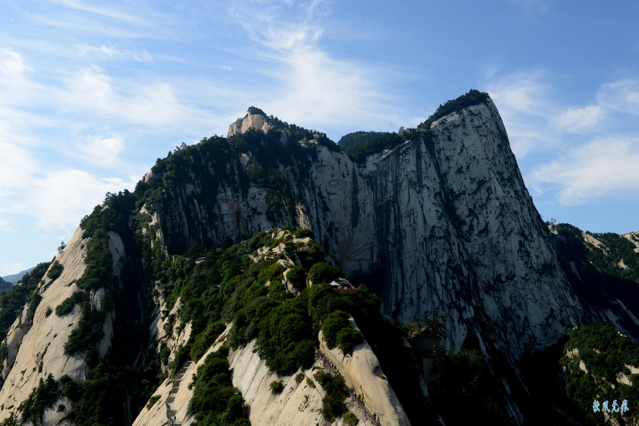 华山最秀丽险峻的主峰西峰