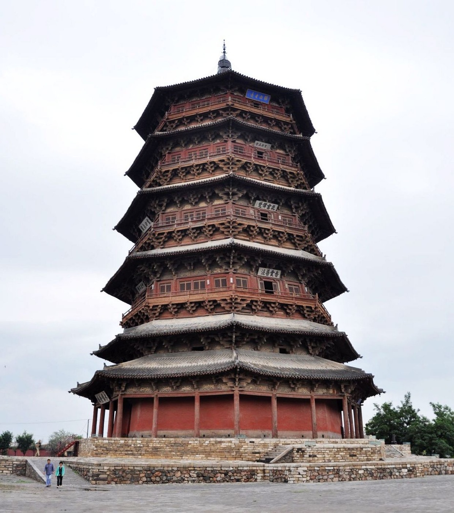 鲁班保佑下的千年应县木塔