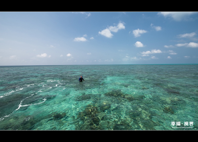 西沙群岛畅游华光礁