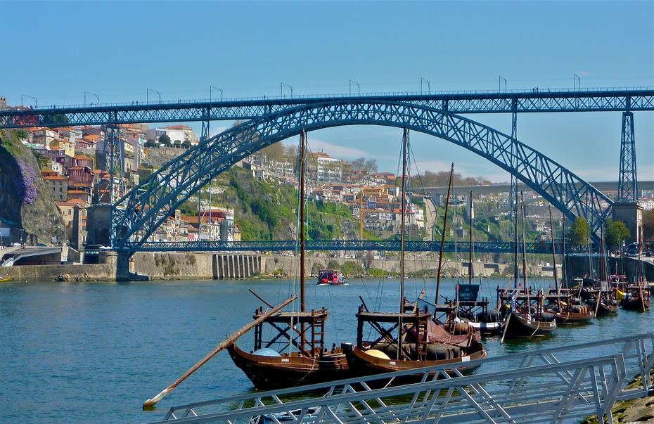 葡萄牙波尔图市拱桥雄姿porto