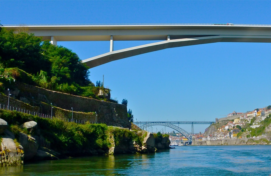 葡萄牙波尔图市拱桥雄姿porto
