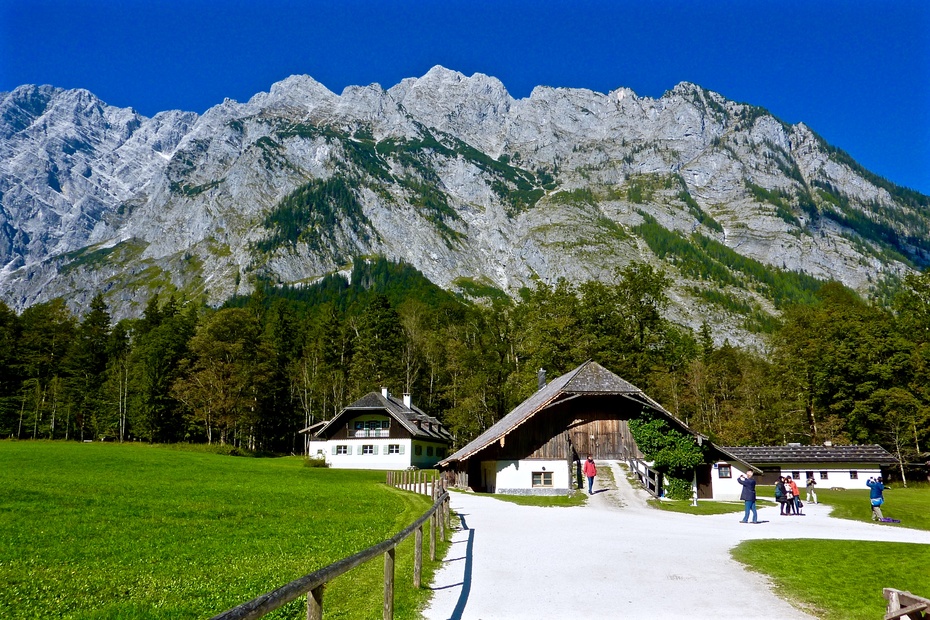 德国阿尔卑斯山瓦茨曼峰watzmann