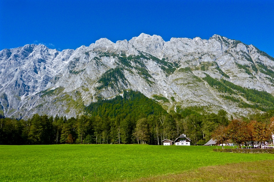 德国阿尔卑斯山瓦茨曼峰watzmann