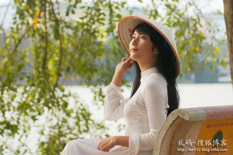 实拍越南河内绝美的奥黛少女【说走就走】