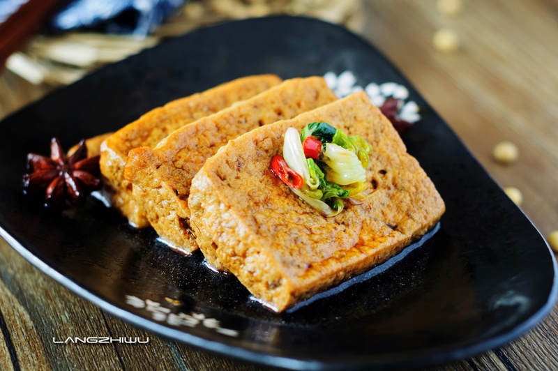 香卤油炸豆腐 ---- 素菜荤食 - 荷塘秀色 - 茶之韵