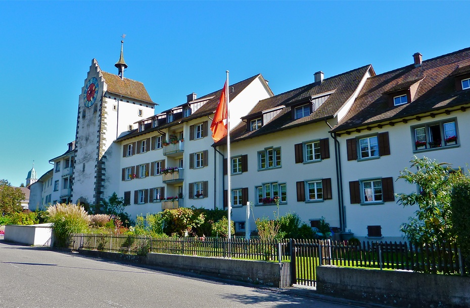 瑞士施泰因古城steinamrhein