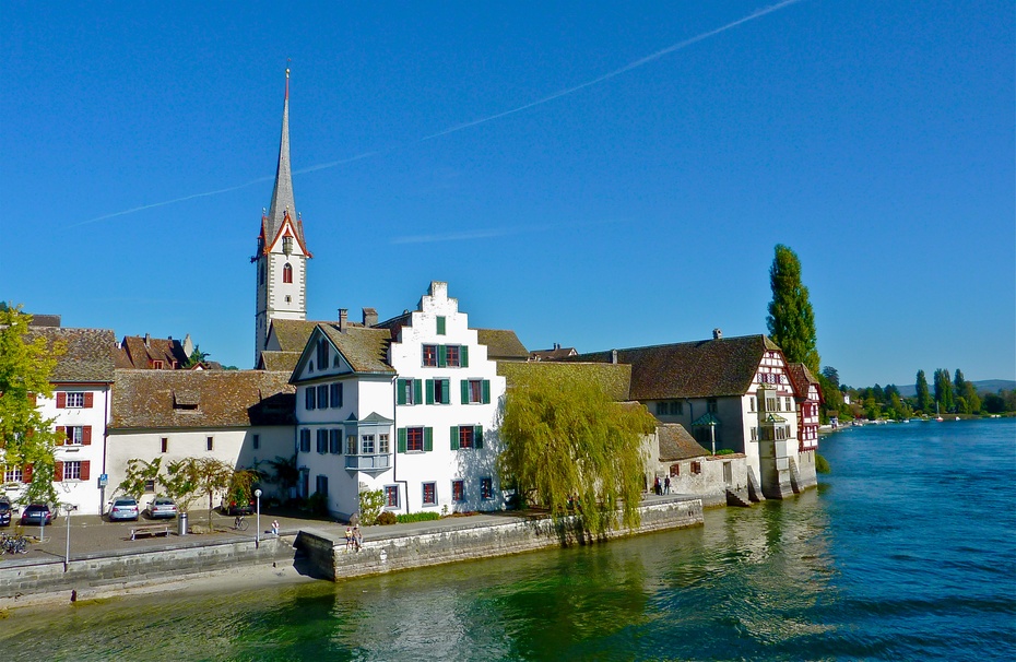 瑞士施泰因-河畔(stein am rhein)