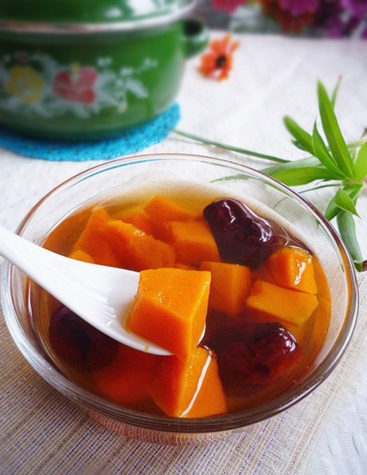 养颜靓汤——红枣南瓜汤