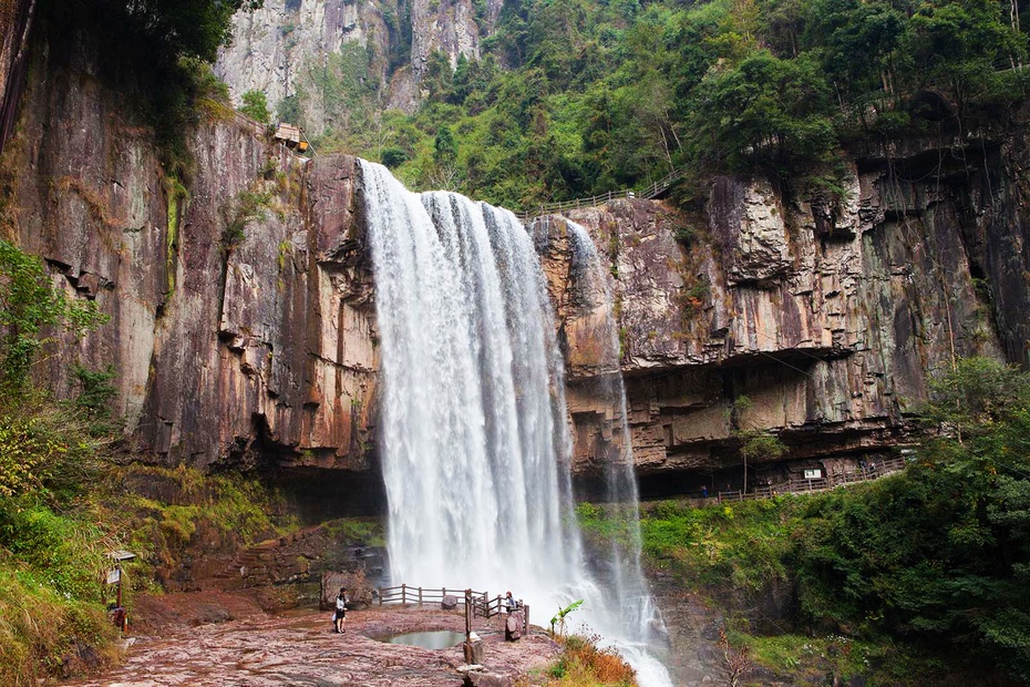 绝美飞瀑百丈漈ji