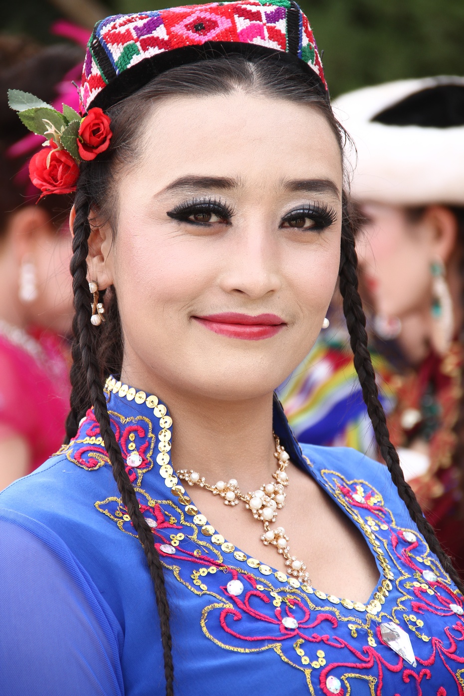 新疆人的发型照片图片