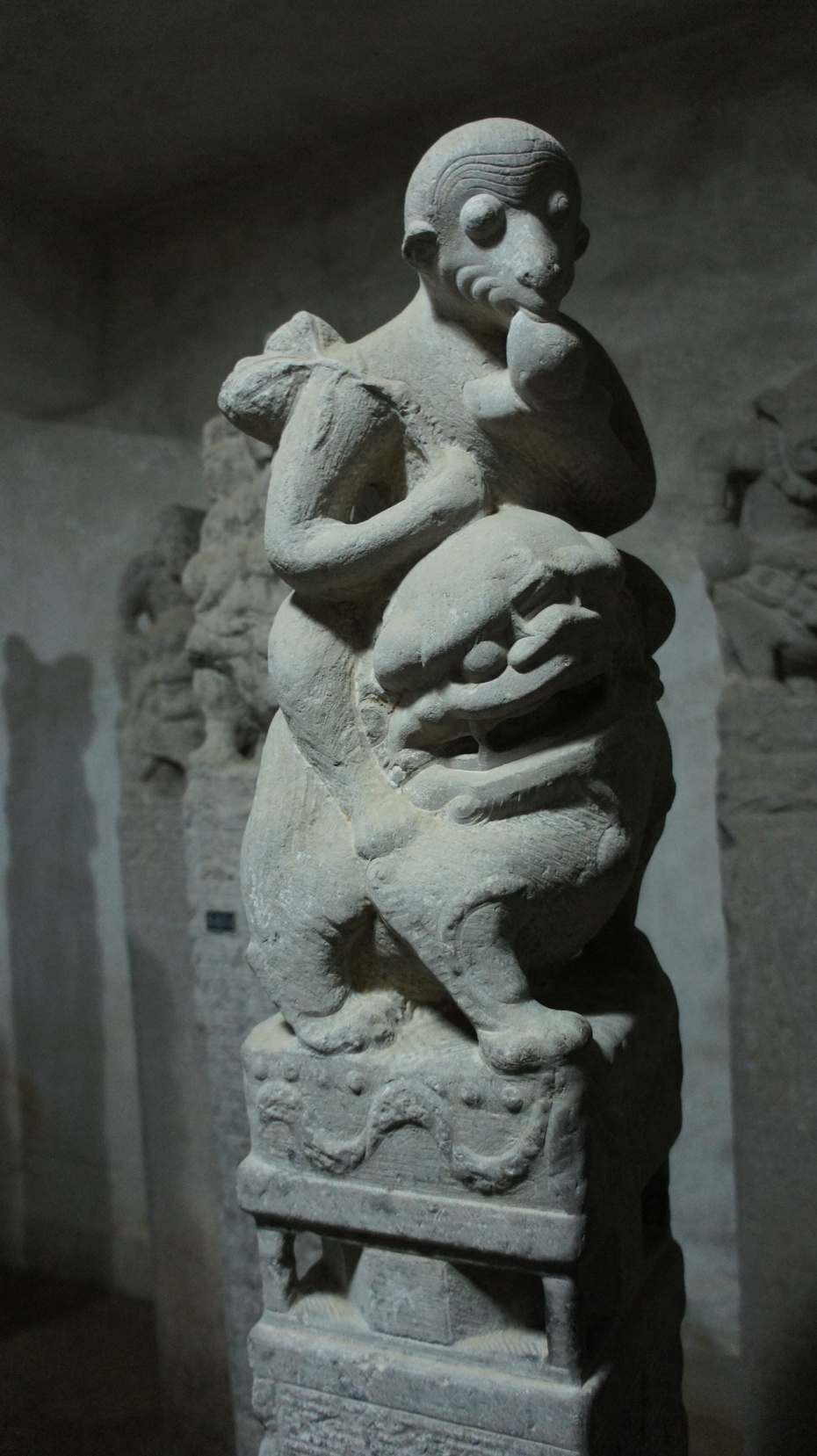 西安关中民俗艺术博物院拴马桩