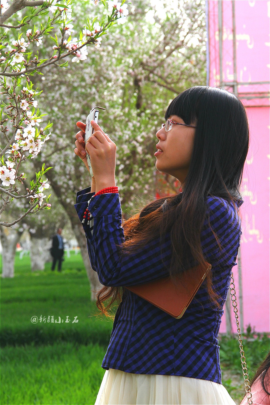 实拍新疆莎车县文化旅游暨第六届巴旦姆花节开幕