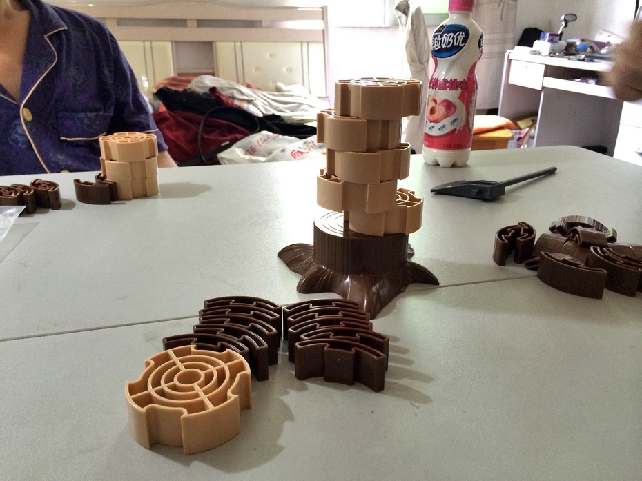 2014-4-12 桌游日 -伐木 tm 图拉真 波多 富饶