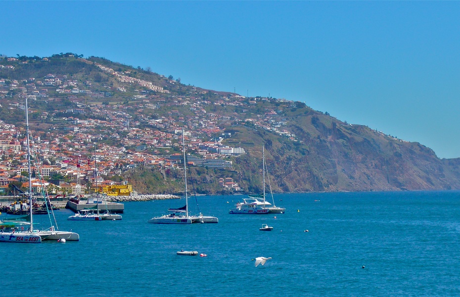 葡萄牙马德拉岛丰沙尔港madeirafunchal