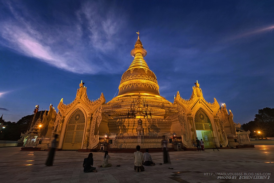 缅甸仰光摩诃毗阇耶塔