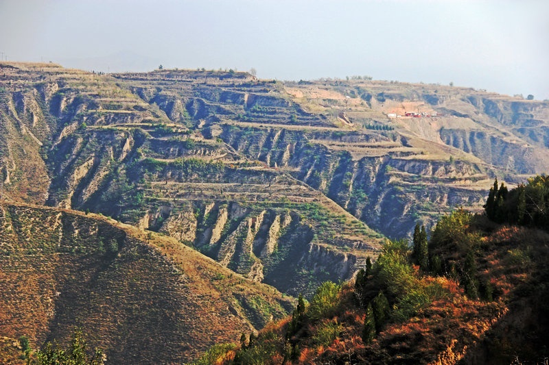 人说山西好风光,千沟万壑看吕梁--山西黄河行之八