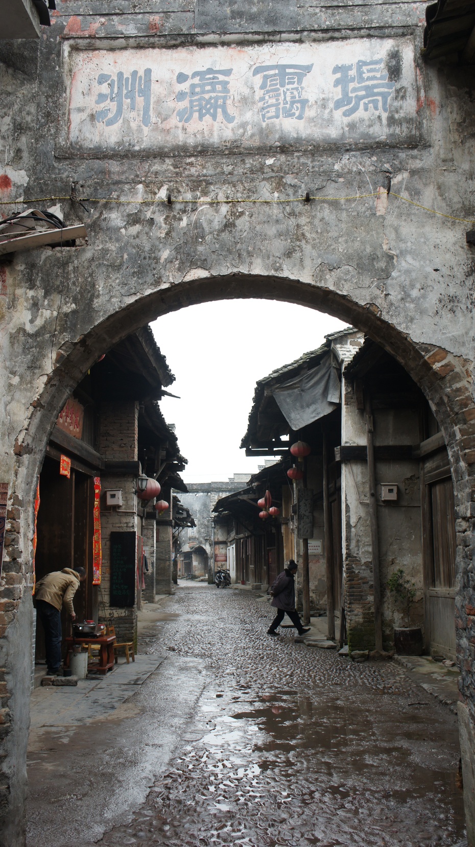 广西古镇之首桂林大圩古镇