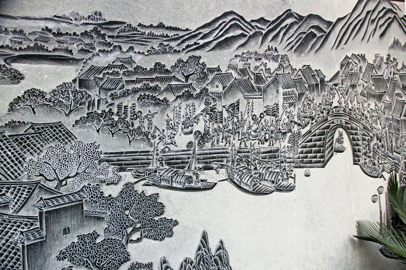 偶观秦邦宪故居,船游环城古运河----学友聚会苏锡之十二