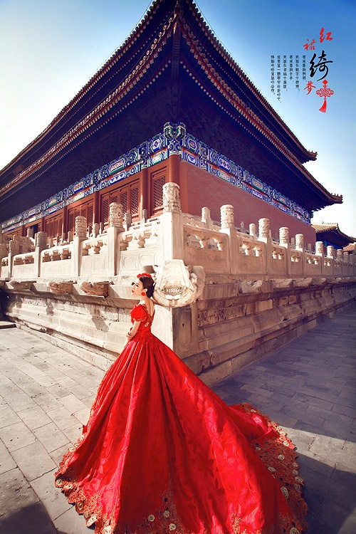 梦见红婚纱_婚纱情侣头像(3)