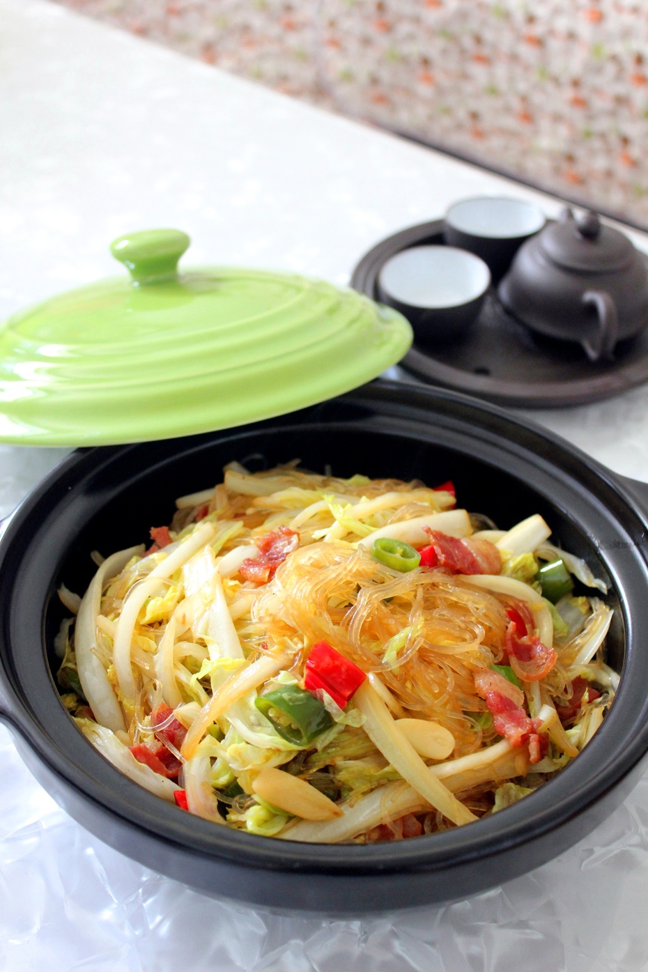 培根娃娃菜炒粉丝:老百姓家的"鱼翅"