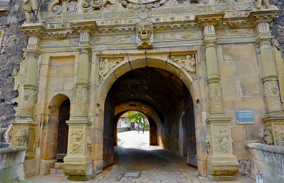 德国古城图宾根宫殿风采tuebingen