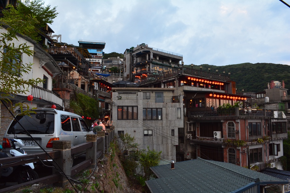 2013年台湾旅游纪行2九份夜景观光