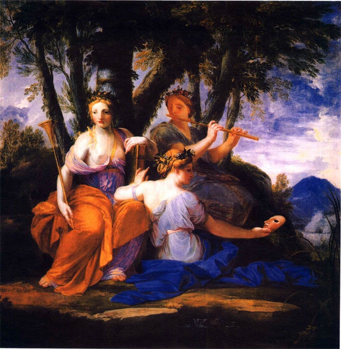 《克里奥,厄代尔普与达莉》三位女神优雅貌美